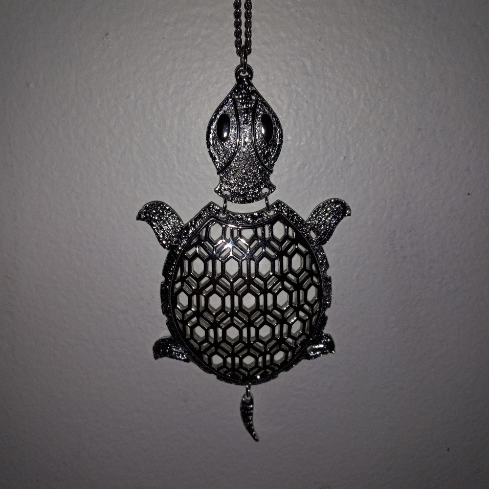 Vintage Turtle Necklace